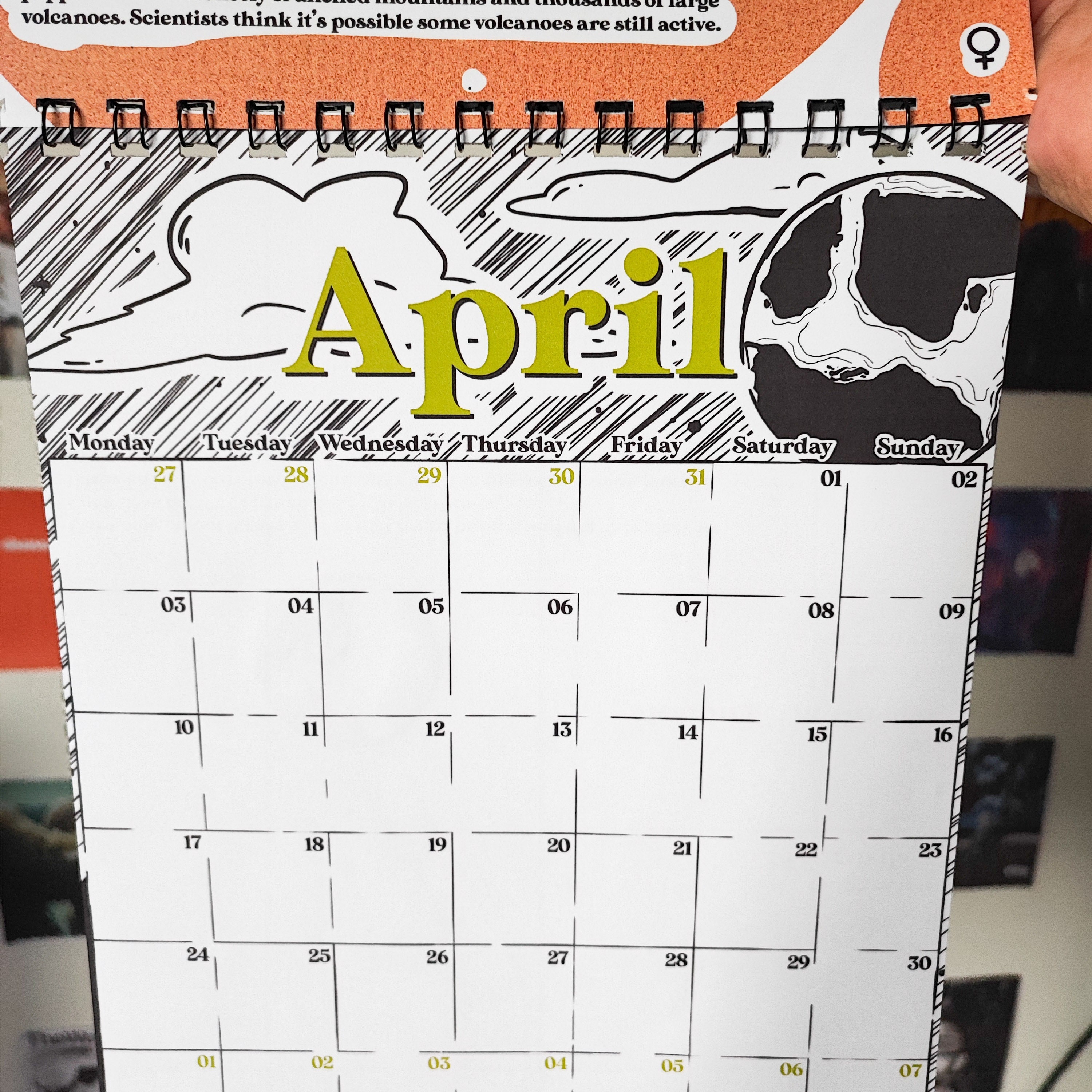 Dive Into the Milky Way 2023 Calendar Etsy