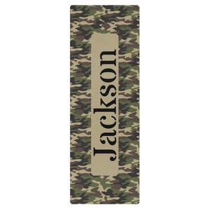 Esterilla de yoga para niños, esterilla de yoga/ejercicio con camuflaje para niños, esterilla de yoga personalizada, esterilla deportiva, esterilla de kárate/ejercicio de fitness personalizada, esterilla de yoga personalizada