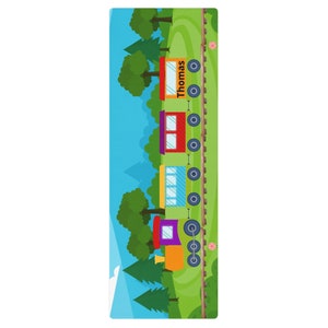 Kids Yoga Mat, Train Yoga/ Exercise Mat, Personalized Yoga Mat, Play Mat,Custom Exercise/ Fitness  Mat,Boys Yoga Mat,Custom Yogi Mat