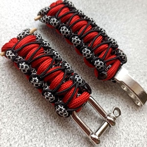 Paracord watch strap with buckle, watches band, watch bracelet, military watch band, watch accessories, mens jewelry gift for men, mens gift