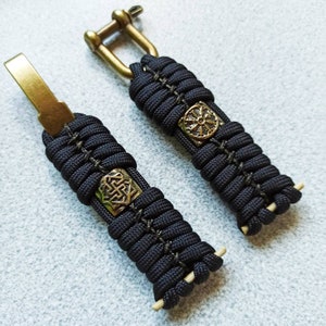 Correa de reloj de paracord, pulsera de reloj Garmin Fenix, relojes, joyas para hombres, accesorios, regalo para hombres, regalo para hombres, casco del horror, valquiria