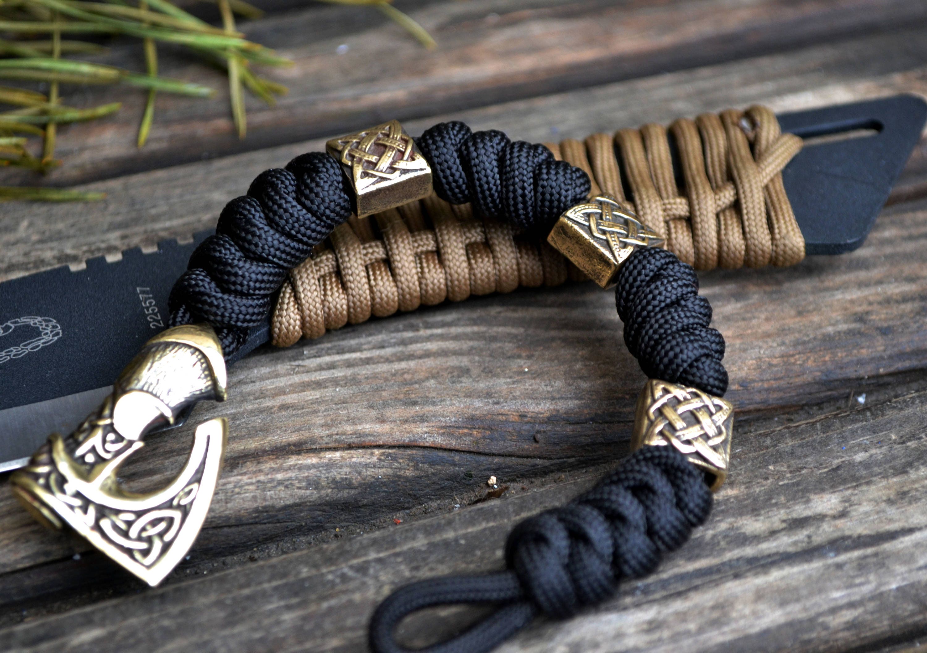 MKENDN Viking Celtic Raven Axe Bracelet For Men Odin Symbol scandinavian  Rune Leather Rope Bracelets Male Norse Amulet Jewelry