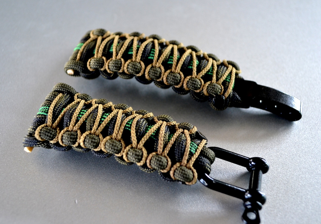 Paracord Watch Strap With Buckle Seiko Garmin Fenix Watches Etsy