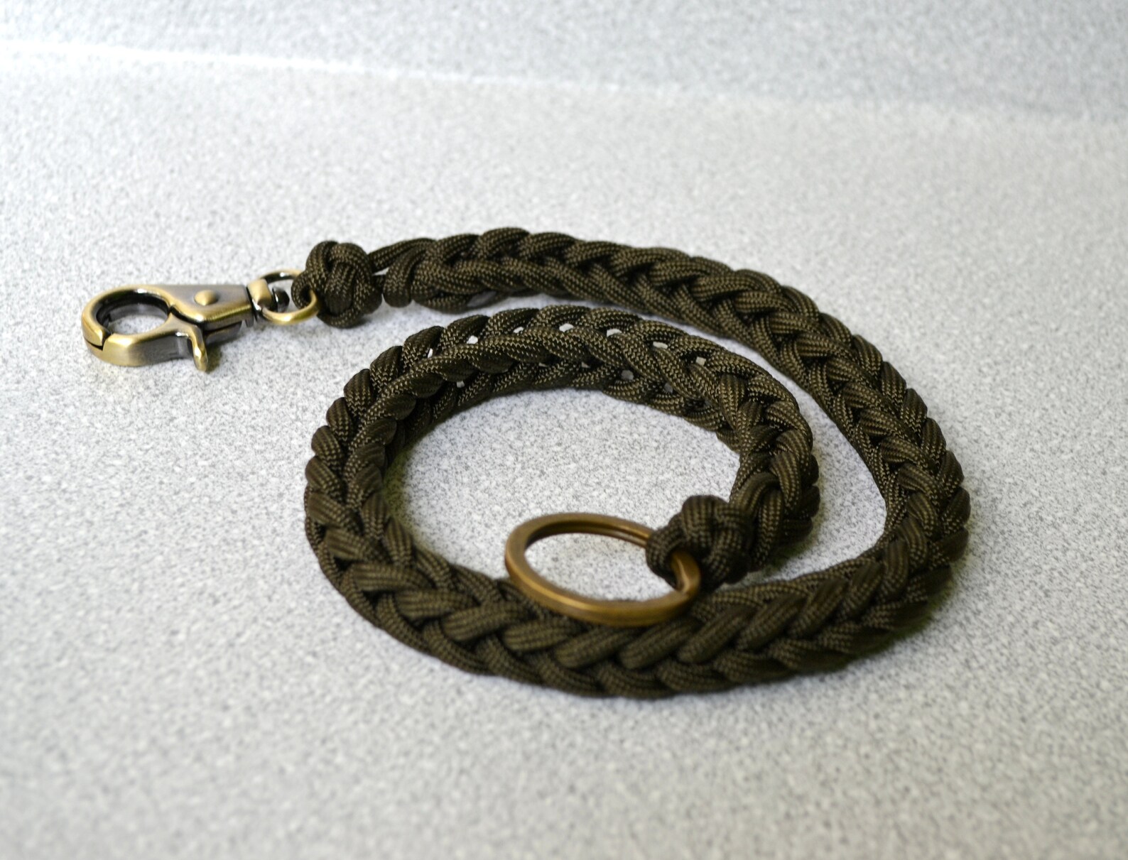 Wallet Paracord Chain/lanyard Wallet Chain With Carabiner Etsy