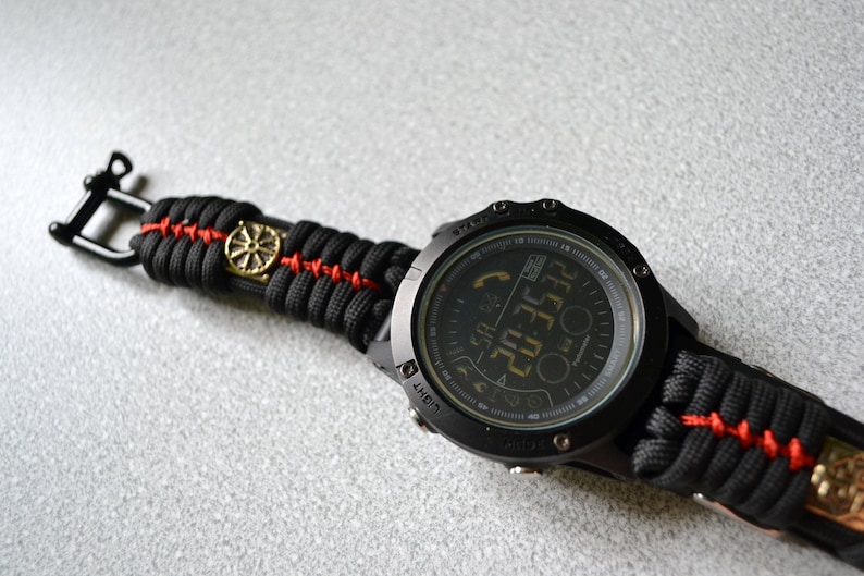 Paracord Watch Band Garmin Fenix Watch Bracelet Watches Etsy