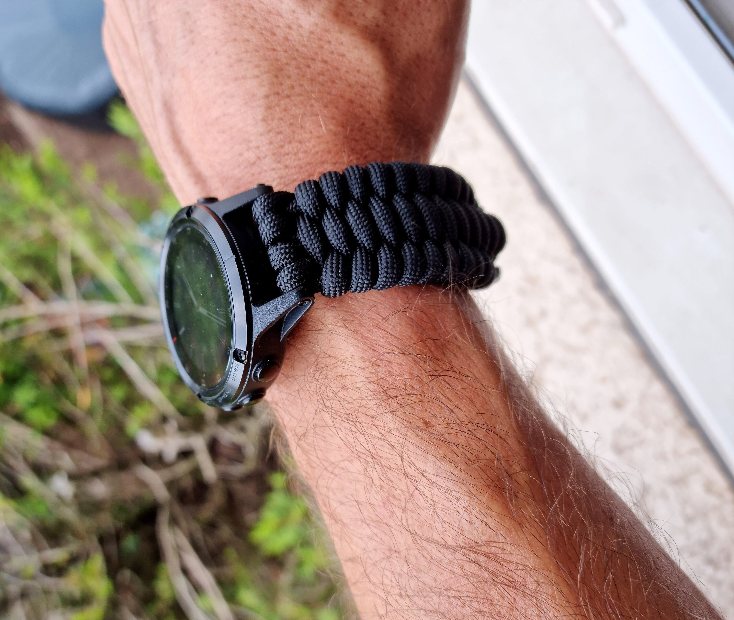 Bracelet de montre en cuir pour bracelet Garmin Fenix 6 6S 6X Pro