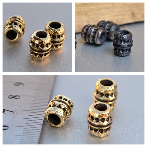 Brass Bead Edc Etsy