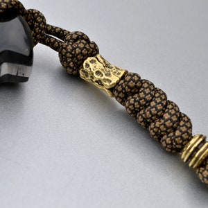 Paracord brass bead, EDC, knife lanyard bead, Supply for bracelets, paracord custom accessories, tactical image 7