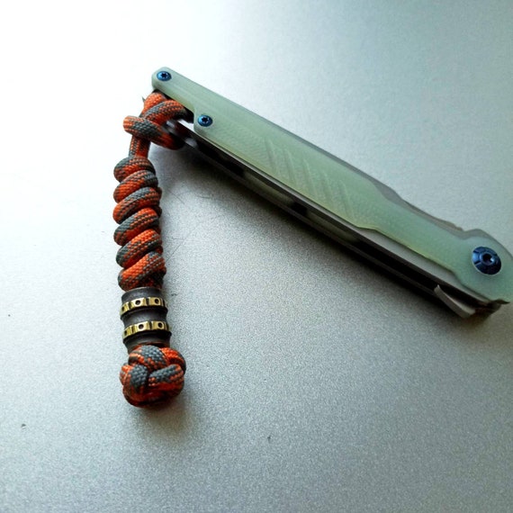 Perles Paracorde Guerrière En Laiton - 2 Pièces - Pour Personnaliser Ton Couteau, Porte-clés Ou équipement Outdoor