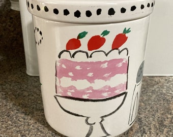 Kate Spade Lenox Canister/cookie Jar - Etsy