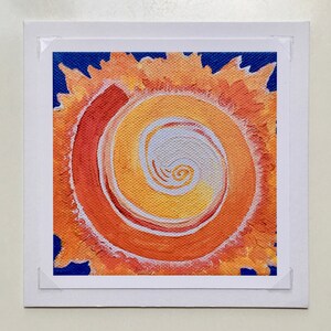 Sun - Handmade Greeting Card