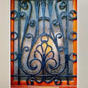 Impressão fotográfica - Porta da frente de Budapeste - &#39;Eu estou na porta&#39; - Impressão original