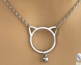 Kitten Necklace with Bell Day Collar