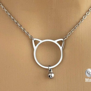 Kitten Necklace: Submissive Day Collar - Durable Stainless Steel