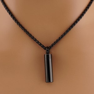 Unlock Desire – ionenvergulde zwarte roestvrijstalen sleutelketting
