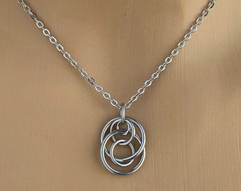 Submissive Collar Infinity Necklace