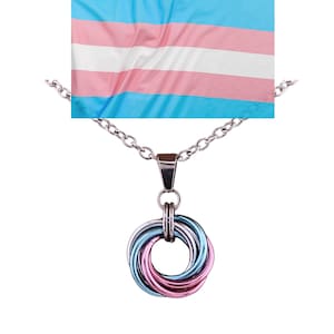 Transgender Necklace - LGBTQ Pride Jewelry Gift