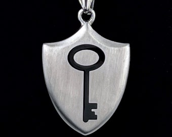 Shield Key Necklace