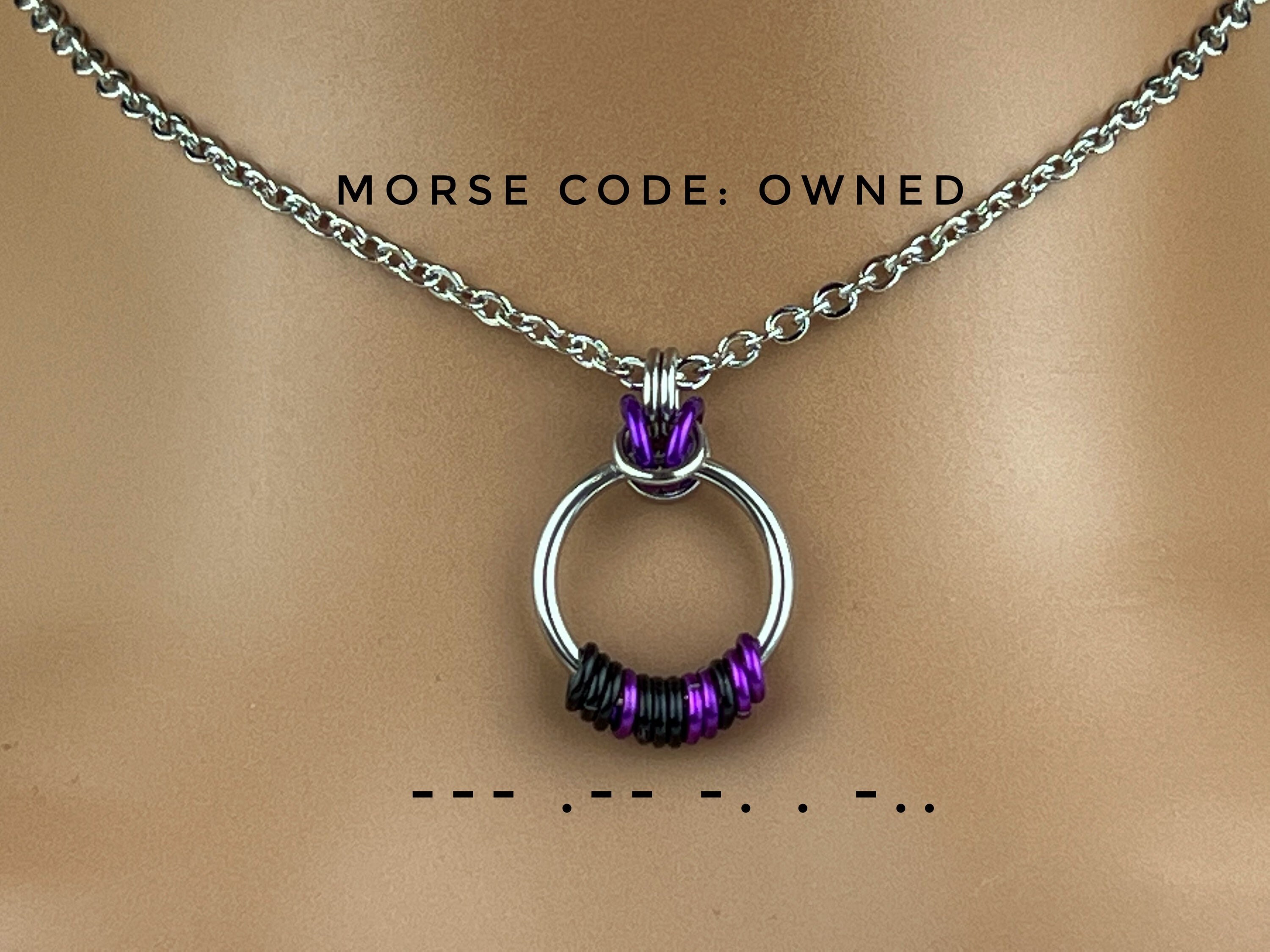 Etsy morse sale code necklace