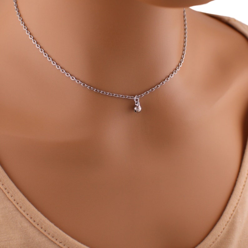 layering bell necklace