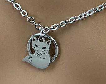 Fox Necklace, Discreet O Ring Day Collar