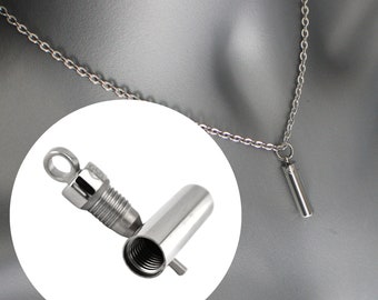 Hex Collar Key Necklace Dominant Jewelry