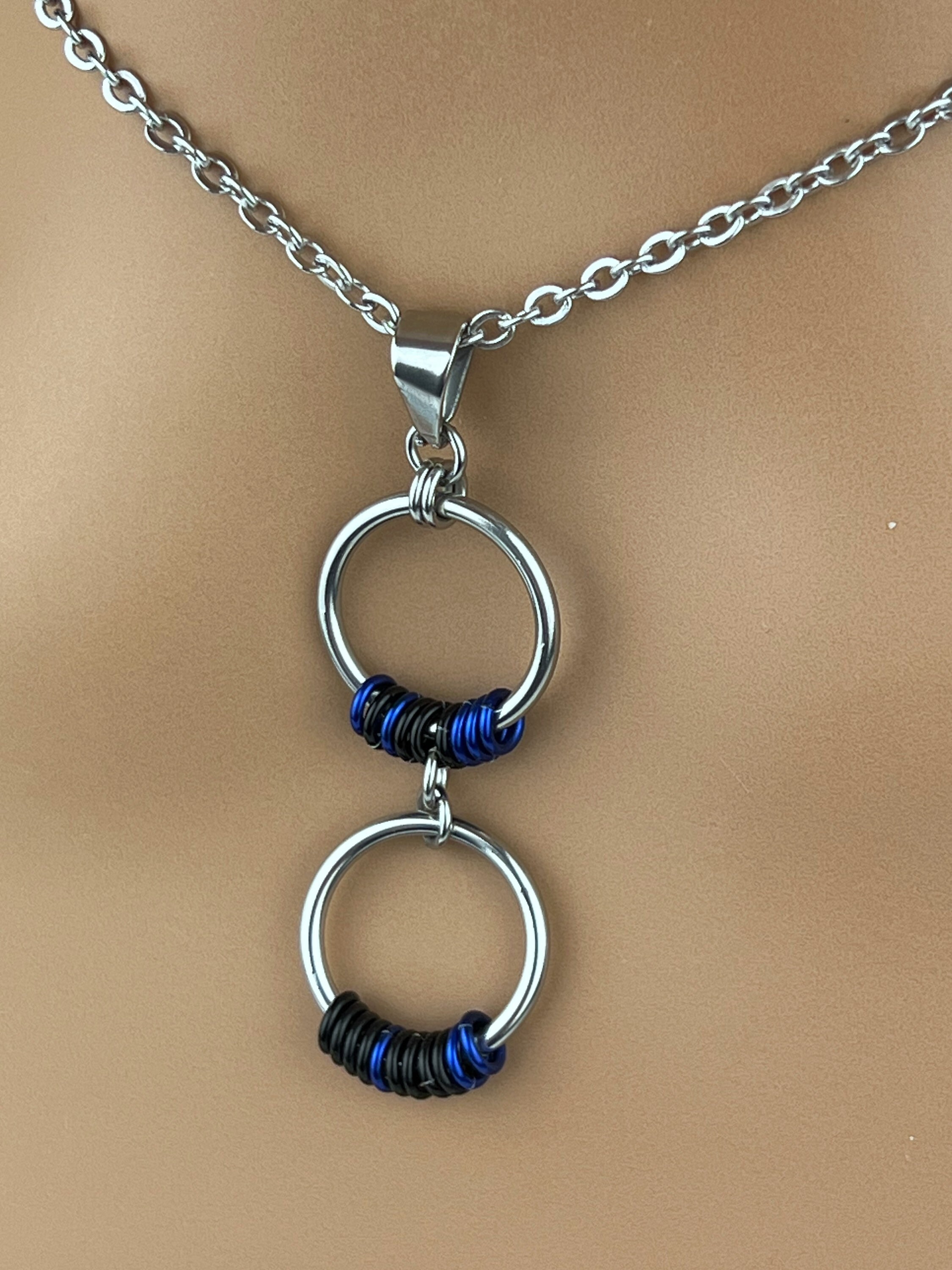 Submissive Collar Morse Code cum Slut O Rings Etsy