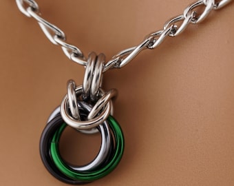 O Ring Sub Collar Personalized Necklace for Her