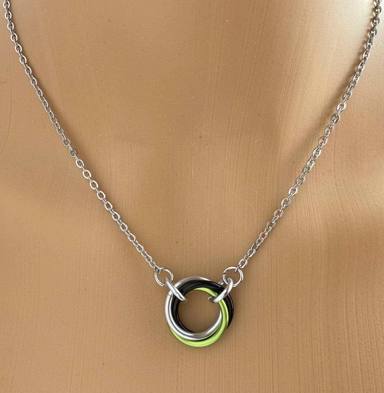 Submissive Necklace Locking Option BDSM O Ring Ddlg Etsy