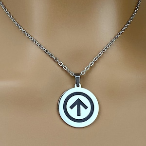 Eigendom mannelijk symbool ketting
