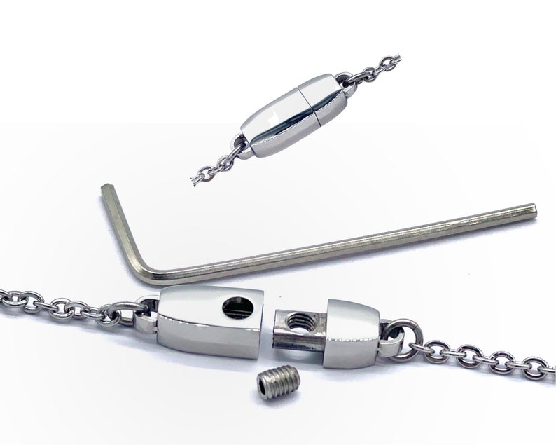 Submissive Day Collar Stainless Steel Lock 24/ 7 Wear Locking Etsy