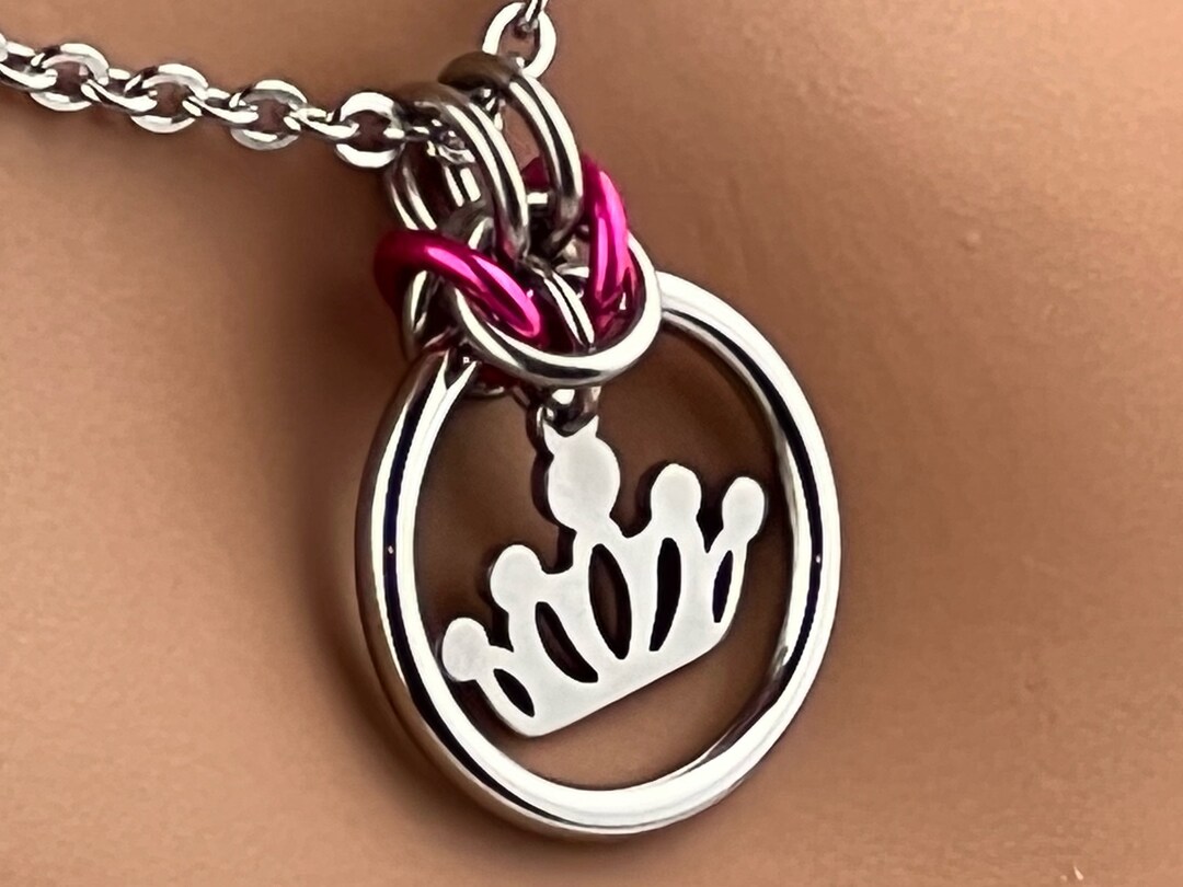 Princess Crown O Ring Day Collar, Captive™ Collar Etsy