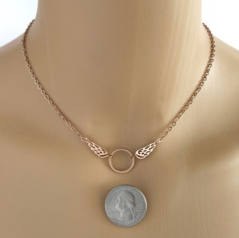 collar alas de angel