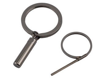 Hex Keyring Lock: Discreet Stainless Steel Lightweight Design