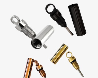 Hidden Hex Key Pendant: Discreet BDSM Collar Accessory