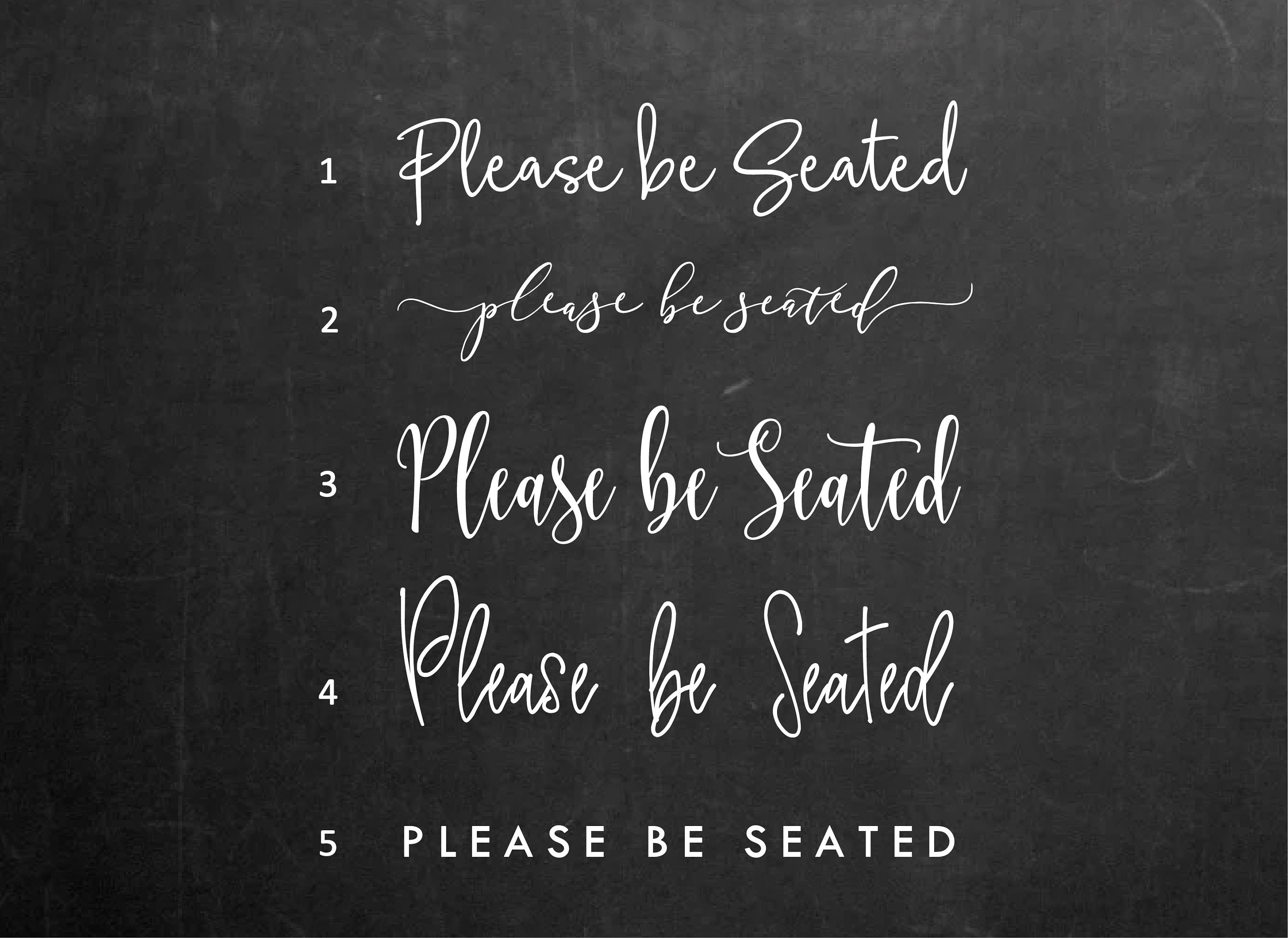 Please Be Seated Wedding Sign Seating Chart Find your seat Etsy