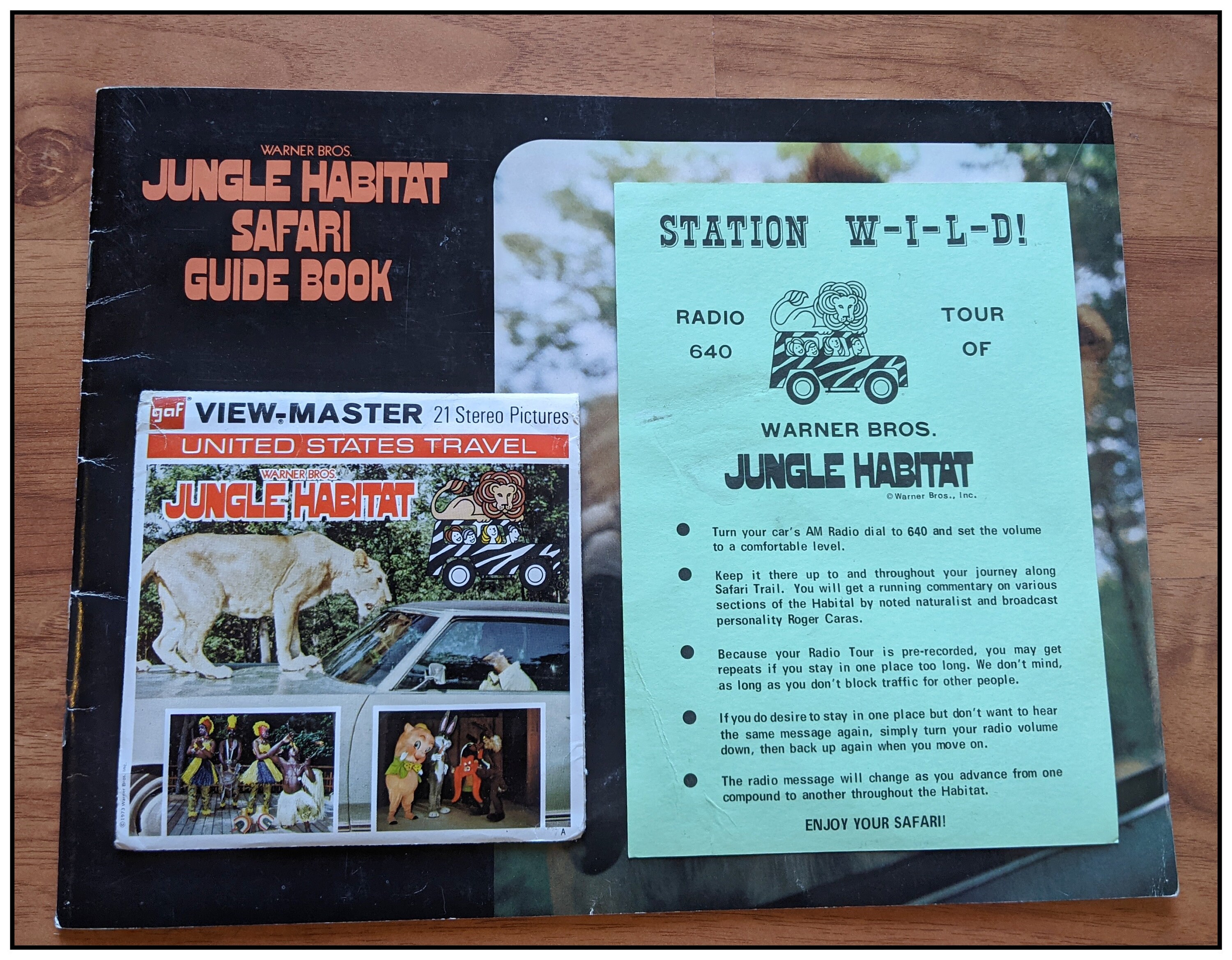 Jungle Habitat Safari Zoo West Milford NJ Warner Brothers Etsy