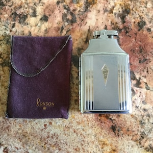 ronson mastercase lighter cigarette case VINTAGE Ronson Mastercase, Lighter and Cigarette Case