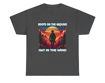 Cowboy Life Unisex Tee, Western Ranch Graphic T-Shirt, Cowboy Gift, Rodeo Shirt, Country Music Festival Tee