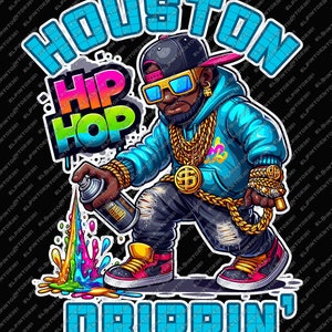 Houston Hip Hop Drippin png Houston png H Town png