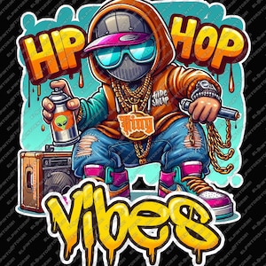 Hip Hop Vibes png Graffiti png Urban Hip Hop png