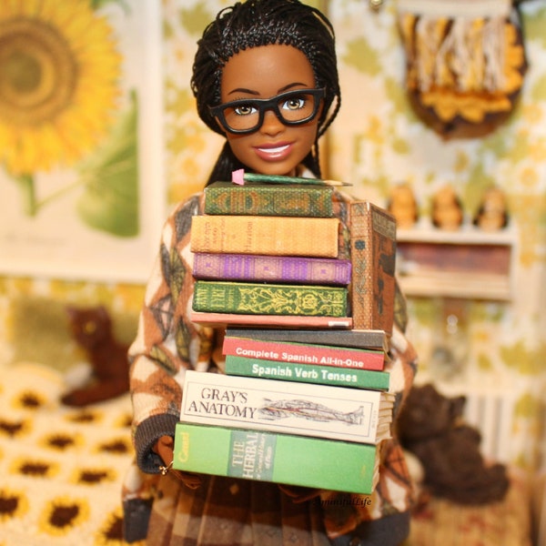 Bookshelf Diorama Etsy