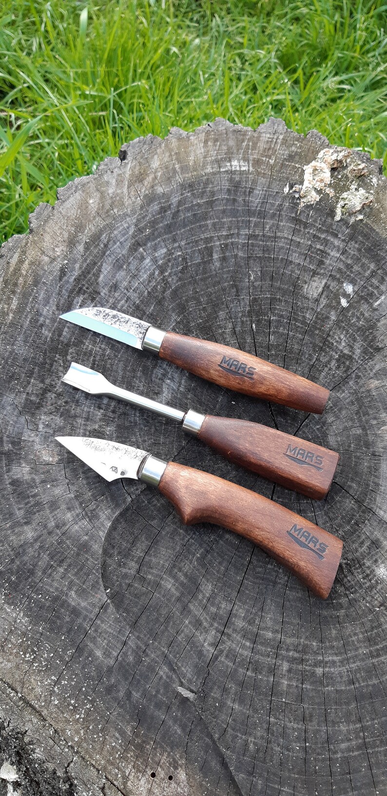 WOOD CARVING KNIFE set. Hand Chisels. Knives. Wood Etsy