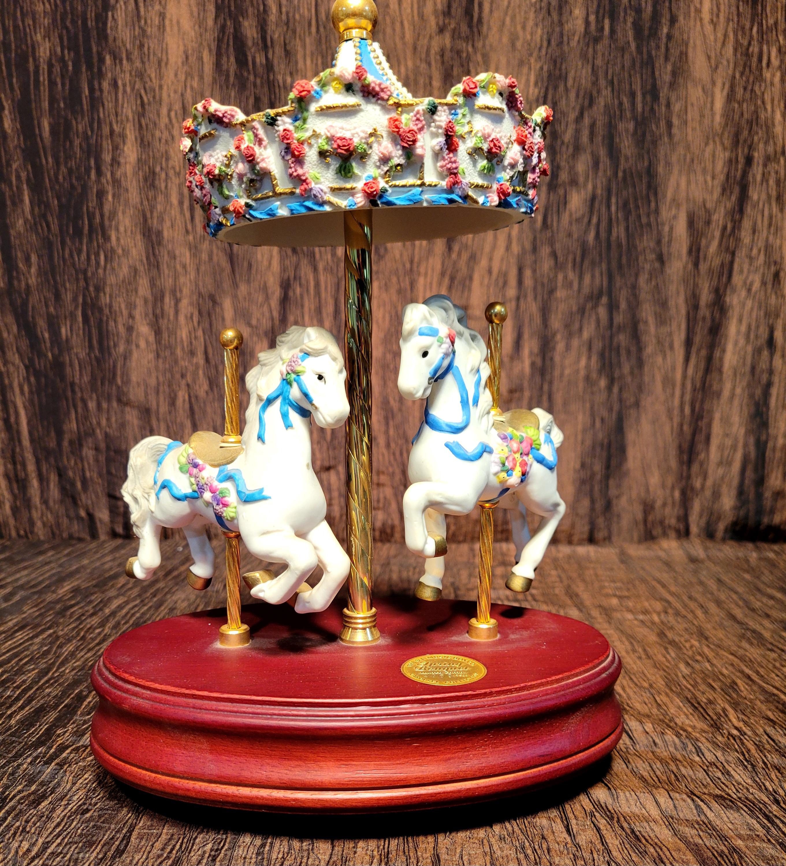 San Francisco Music Box Company Carousel Collection, Spring