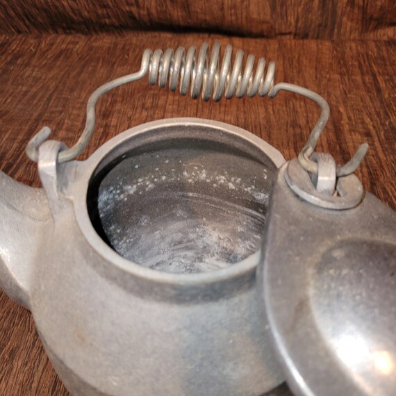 Vintage John Wright Cast Aluminum Teapot - Etsy