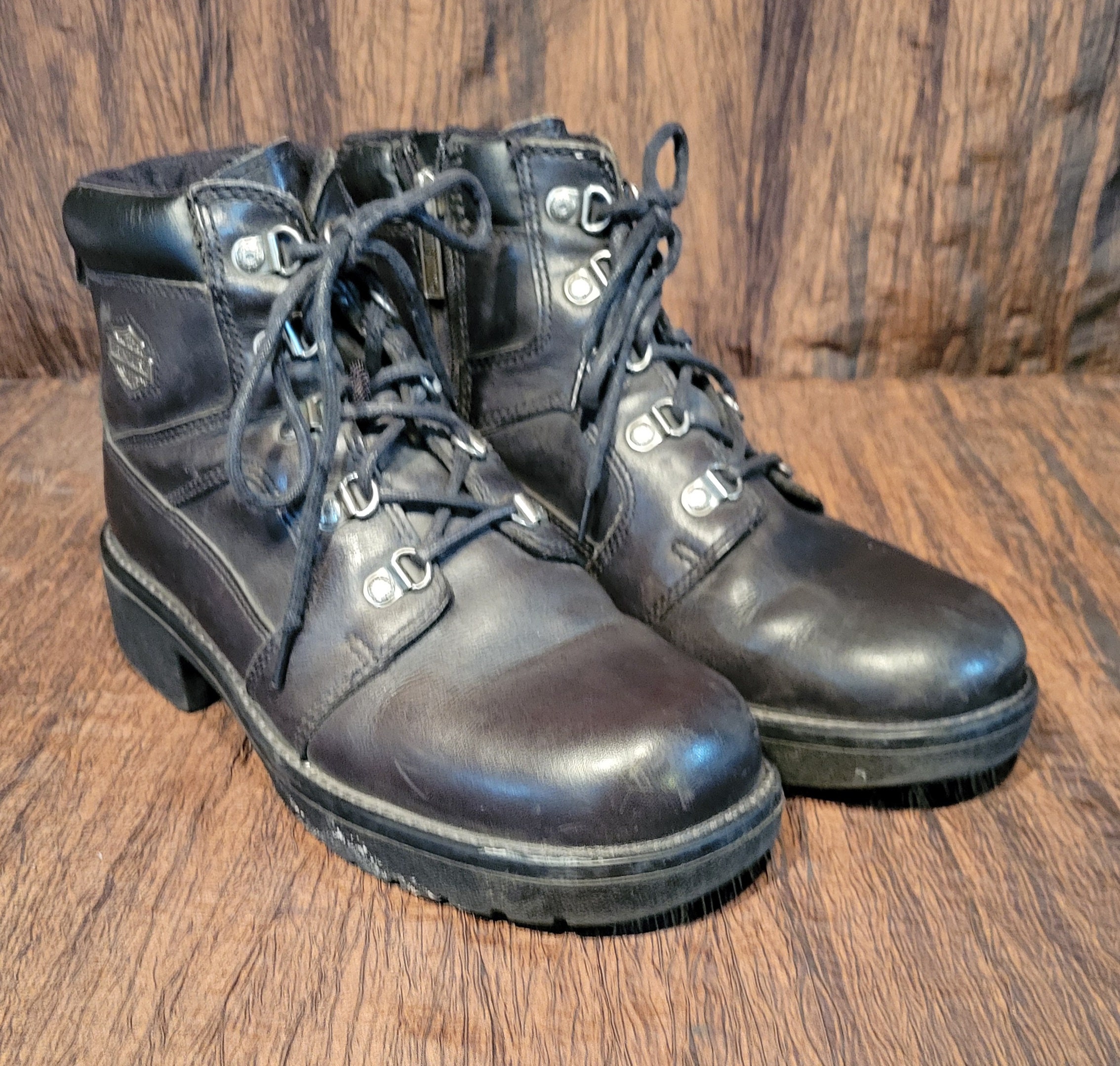 Harley leather boots discount