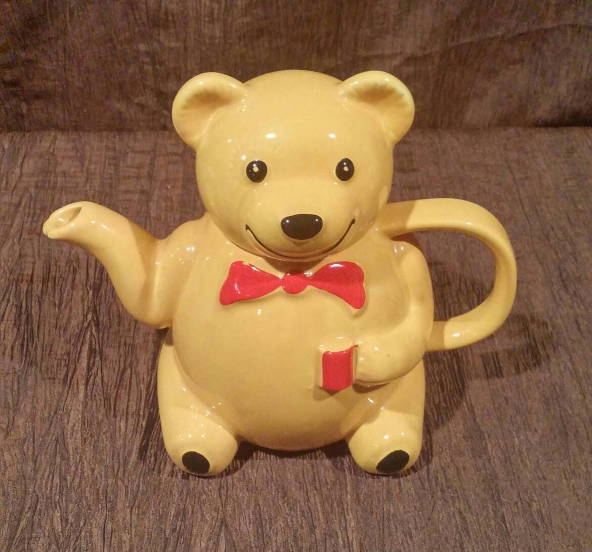 英国ヴィンテージ Price & Kensington テディベア ティーポット Price & Kensington Vintage Teddy Bear Teapot - Etsy UK