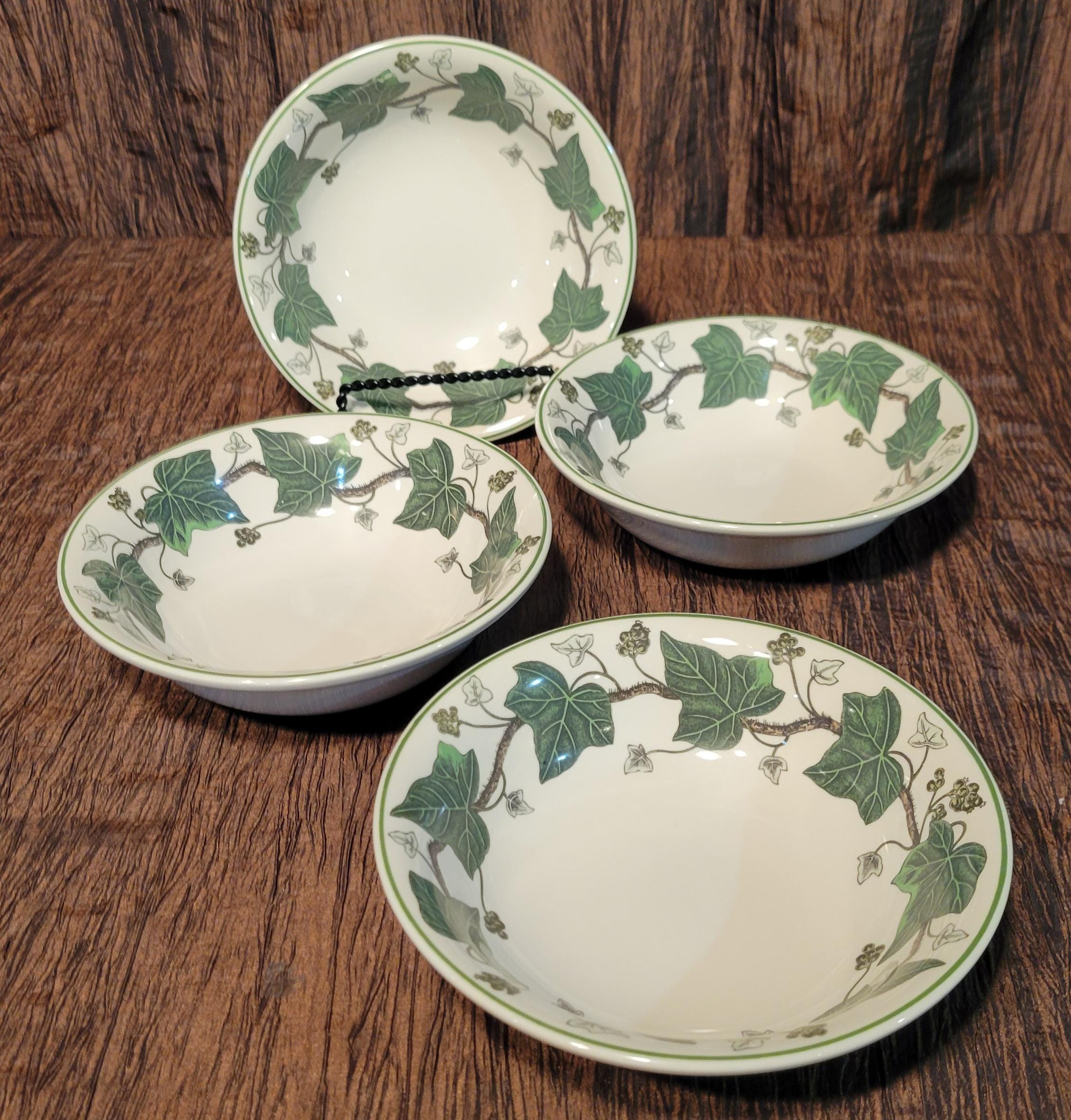 Wedgwood Napoleon Ivy Dinner Plate - Etsy