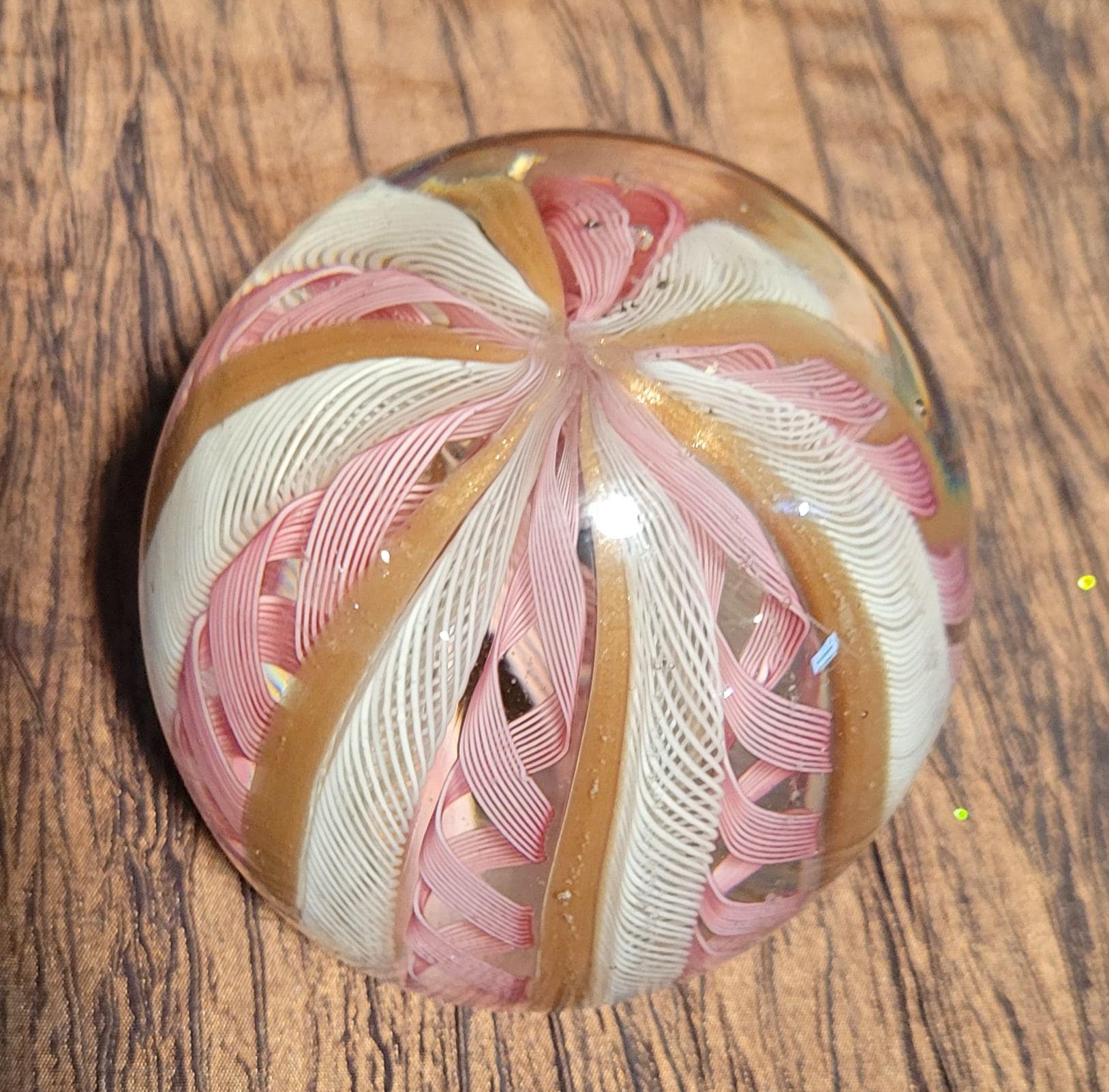 Murano Latticino Ribbon - Etsy