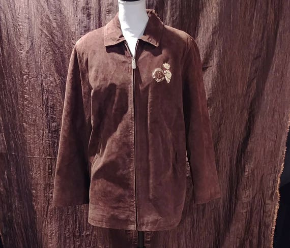 winnie the pooh leather jacket